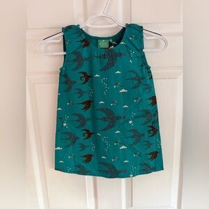 NWT Little Green Radicals | Flying South Shoulder Twirl Dress | 3-4 years